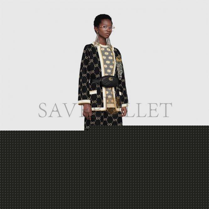 G*u*i marmont quilted leather belt bag 476434  (18*11*15cm)